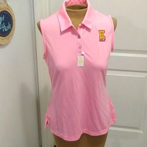 Adidas Women's Golf Tournament Sleeveless Polo